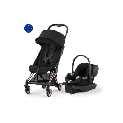 Cybex COYA - Sepia Black + Aton G con Sensor Safe