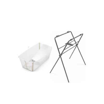 Stokke Flexi Bath con soporte RN y soporte elevado